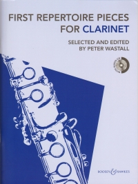 First Repertoire Pieces For Clarinet Wastall + Cd Sheet Music Songbook