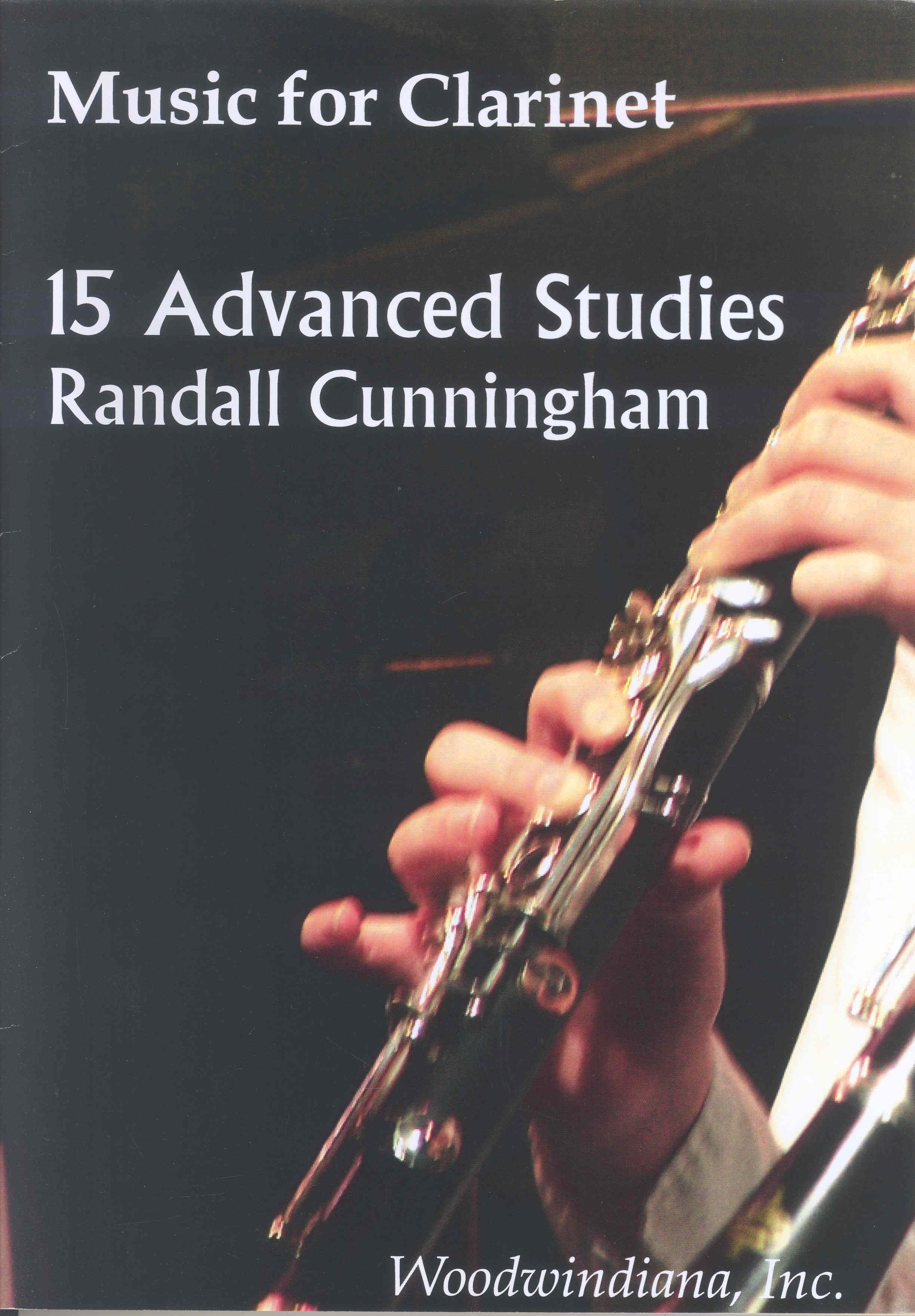 Cunningham 15 Advanced Etudes Clarinet Sheet Music Songbook
