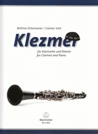 Klezmer For Clarinet & Piano Ostermeier & Voit Sheet Music Songbook