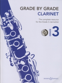 Grade By Grade Clarinet Grade 3 Way + Cd Sheet Music Songbook