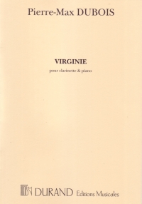 Dubois Virginie Clarinet & Piano Sheet Music Songbook