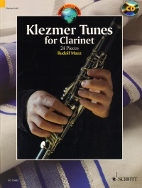 Klezmer Tunes For Clarinet Mauz + Audio Sheet Music Songbook