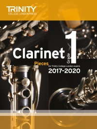 Trinity Clarinet Exams 2017-2022 Grade 1 Score+pt Sheet Music Songbook