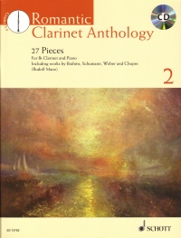 Romantic Clarinet Anthology 2 + Cd Sheet Music Songbook