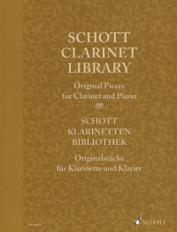 Schott Clarinet Library Mauz Sheet Music Songbook