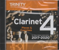 Trinity Clarinet Exams Cd 2017-2022 Grade 4 Sheet Music Songbook