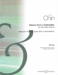 Chin Advice From A Caterpillar Bass Clarinet Sheet Music Songbook