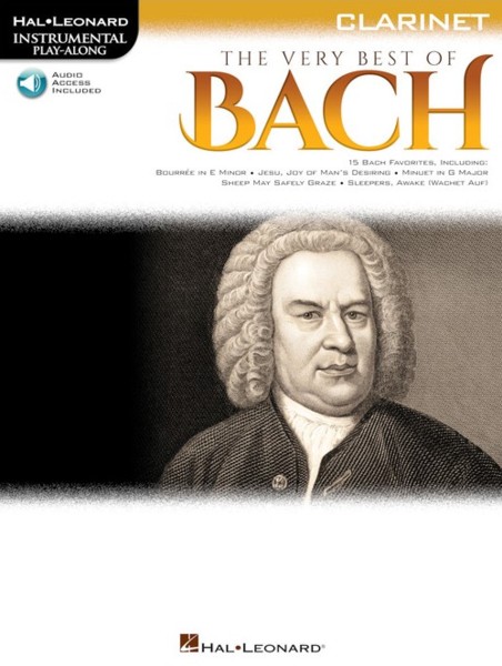 Very Best Of Bach Instrumental Clarinet + Online Sheet Music Songbook