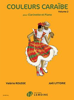 Couleurs Caribe Vol 2 Clarinet & Piano Sheet Music Songbook
