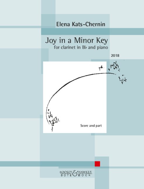 Kats-chernin Joy In A Minor Key Clarinet & Piano Sheet Music Songbook