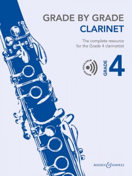 Grade By Grade Clarinet Grade 4 Way + Audio Sheet Music Songbook