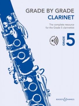 Grade By Grade Clarinet Grade 5 Way + Audio Sheet Music Songbook