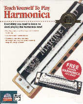 Teach Yourself To Play Harmonica Cd-rom (wind/mac) Sheet Music Songbook