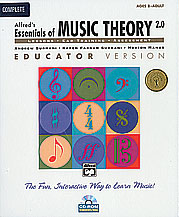 Alfred Essentials Of Music Theory Educator Ed Sheet Music Songbook