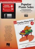 Popular Piano Solos Instrumentals 5 Gmidi Hlspl Sheet Music Songbook