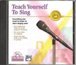 Teach Yourself To Sing Cd-rom (cd Case) Sheet Music Songbook
