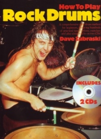 How To Play Rock Drums Zubraski Book & 2 Cds Sheet Music Songbook
