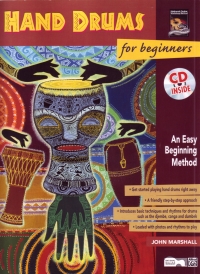 Hand Drums For Beginners Marshall Book Cd Sheet Music Songbook