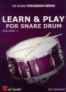 Learn & Play For Snare Drum Vol 1 Bomhof Sheet Music Songbook