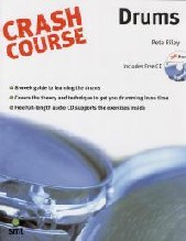 Crash Course Drums Riley Book & Cd Sheet Music Songbook