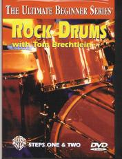 Ultimate Beginner Rock Drums Brechtlein Dvd Sheet Music Songbook