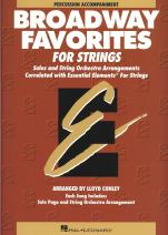 Broadway Favourites Strings Conley Percussion Acc Sheet Music Songbook