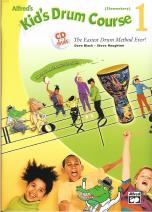 Kids Drum Course 1 Black/houghton Book & Cd Sheet Music Songbook