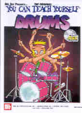 You Can Teach Yourself Drums Morton Book + Online Sheet Music Songbook