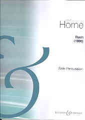 Horne Rush (1996) For Solo Percussion Sheet Music Songbook
