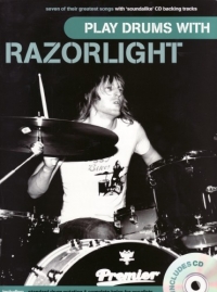 Razorlight Play Drums With Book & Cd Sheet Music Songbook