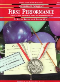 Standard Of Excellence First Performance Timpani Sheet Music Songbook
