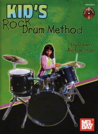 Kids Rock Drum Method Richardson + Online Sheet Music Songbook