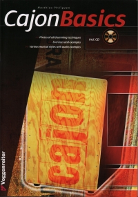 Cajon Basics Philipzen English Edition + Cd Sheet Music Songbook