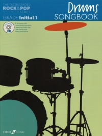 Faber Graded Rock & Pop Drums Songbook Initial-1 + Sheet Music Songbook