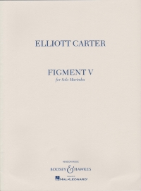 Carter Figment V Solo Marimba Sheet Music Songbook