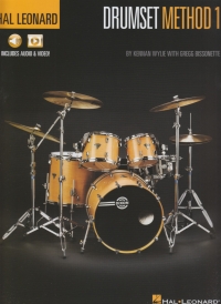 Hal Leonard Drumset Method 1 + Online Sheet Music Songbook