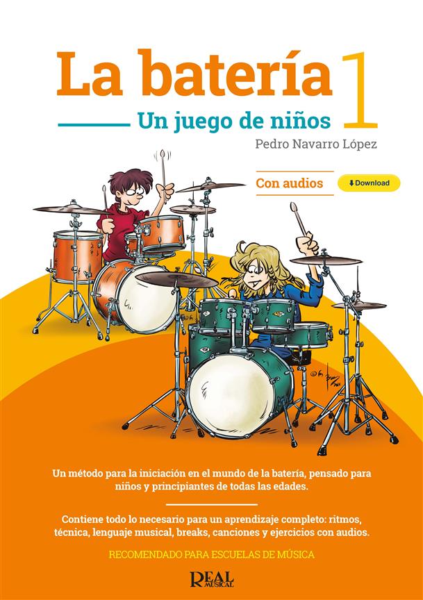 La Bateria 1 Un Juego De Ninos Book & Online Audio Sheet Music Songbook