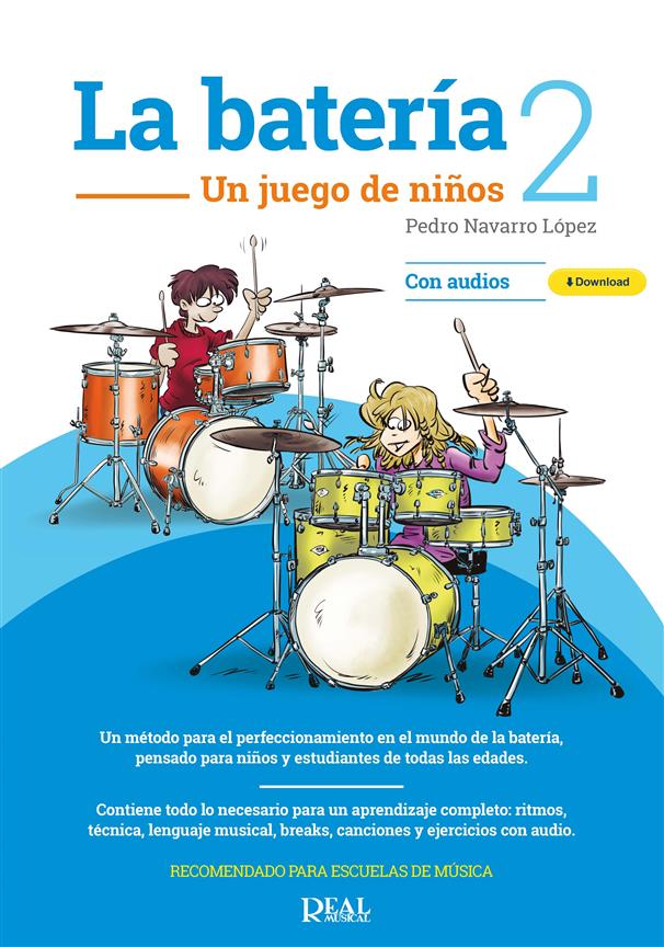 La Bateria 2 Un Juego De Ninos Book & Online Audio Sheet Music Songbook