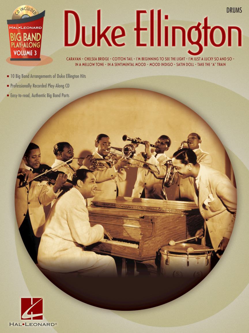 Big Band Play Along 03 Duke Ellington Drums Sheet Music Songbook