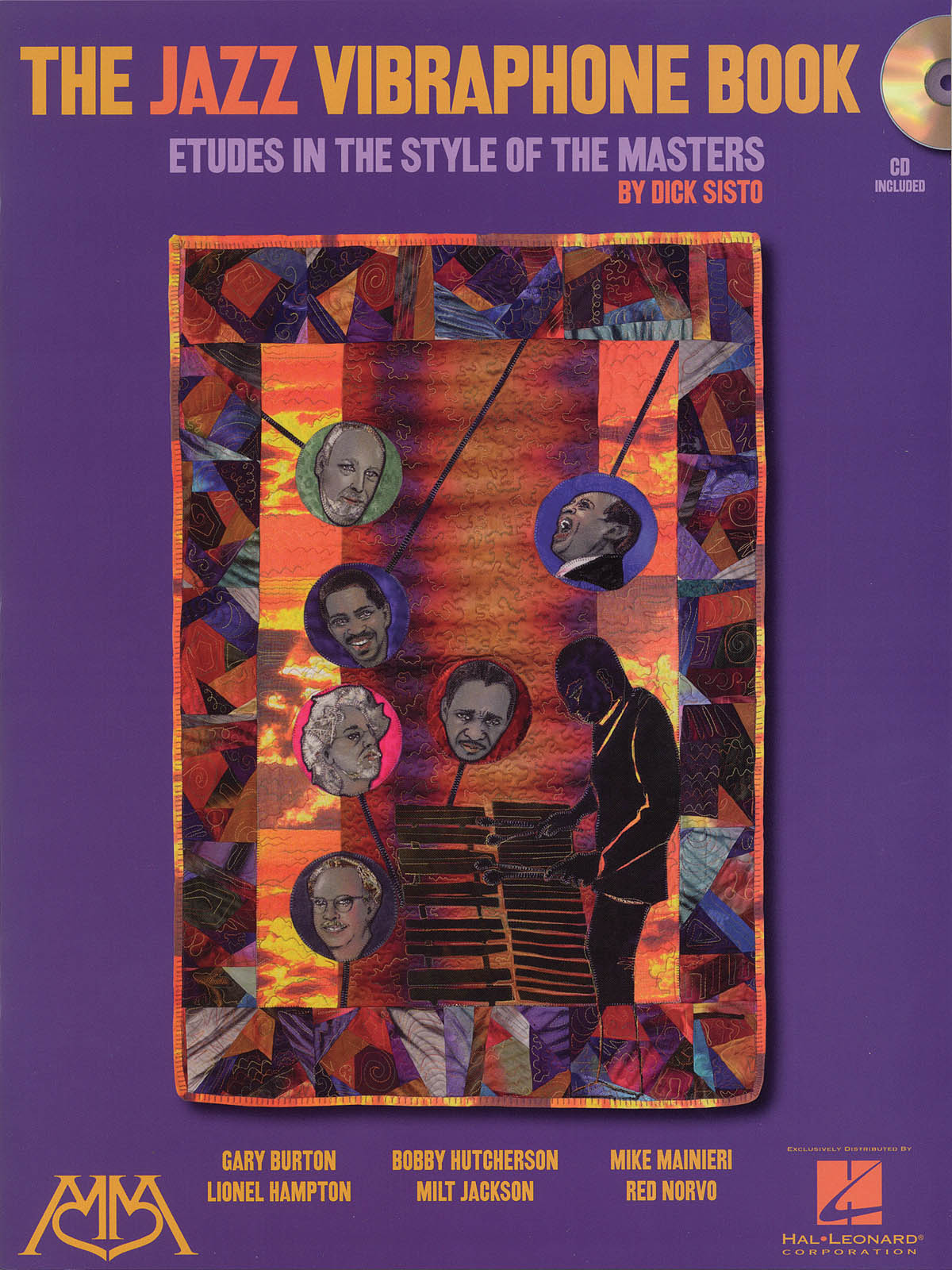 Jazz Vibraphone Book Sisto Book & Cd Sheet Music Songbook