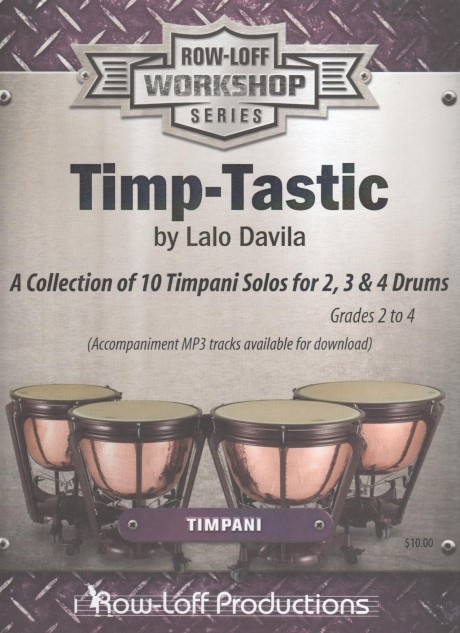 Davila Timp-tastic 10 Timpani Solos Sheet Music Songbook