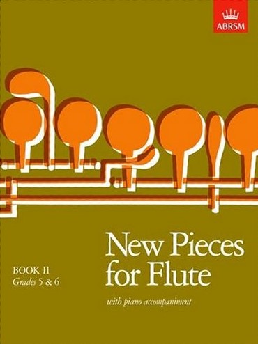 New Pieces Book 2 Flute Complete Abrsm Sheet Music Songbook