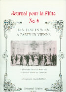 Party In Vienna (journal For Flute No 5 Sheet Music Songbook