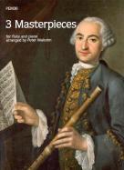 Three Masterpieces Peter Malcolm Flute & Piano Sheet Music Songbook