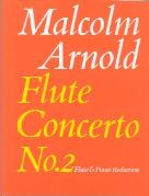 Arnold Concerto No 2 Flute & Piano Sheet Music Songbook