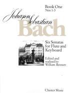 Bach Sonatas (6) Book 1 (1-3) Bennett Flute Sheet Music Songbook