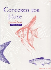 Jacob Concerto For Flute And Strings Flute And Pno Sheet Music Songbook