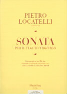 Locatelli Sonata F Flute Traverso Sheet Music Songbook