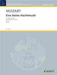 Mozart Eine Kleine Nachtmusik K525 Flute And Piano Sheet Music Songbook