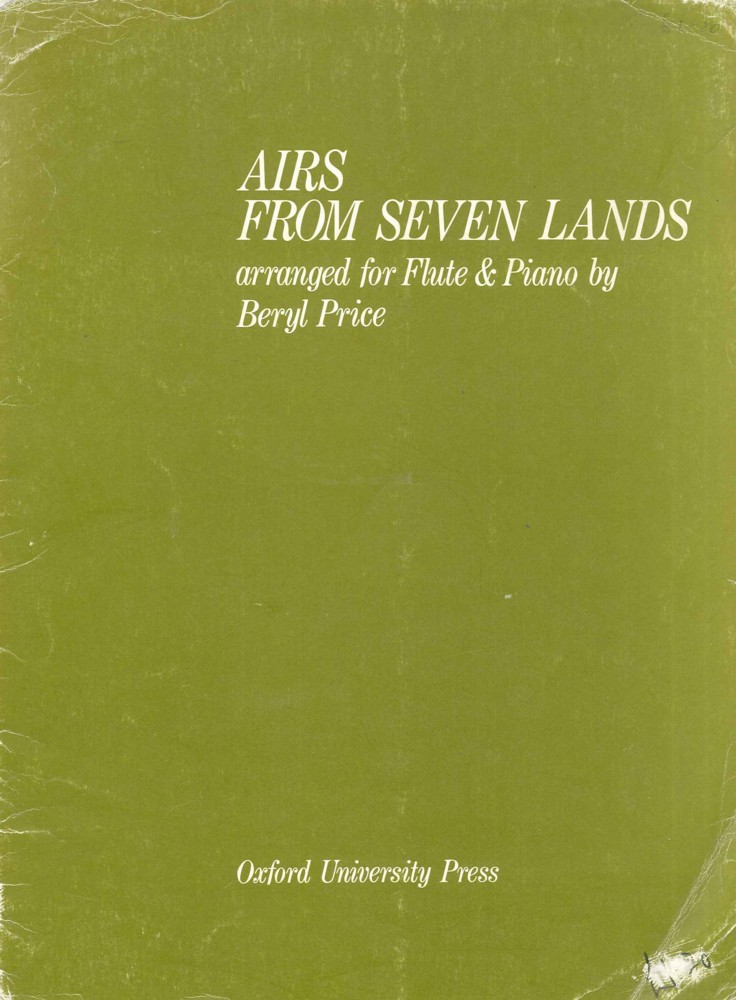 Price Airs From Seven Lands Flute Sheet Music Songbook